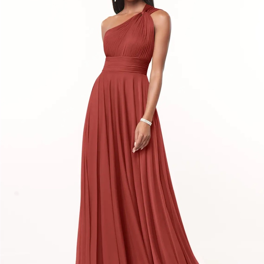 Azazie Charlize One-Shoulder Dress
